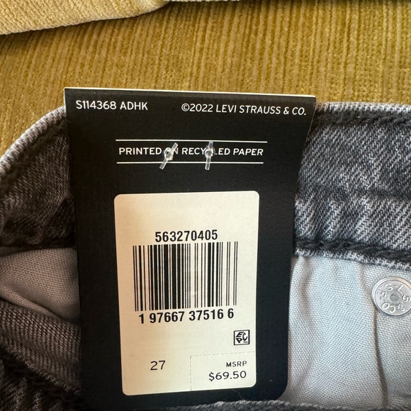 Levi's Premium 501° ORIGINAL FIT HIGH RISE WOMEN'S SHORTS - Picture 7 of 7